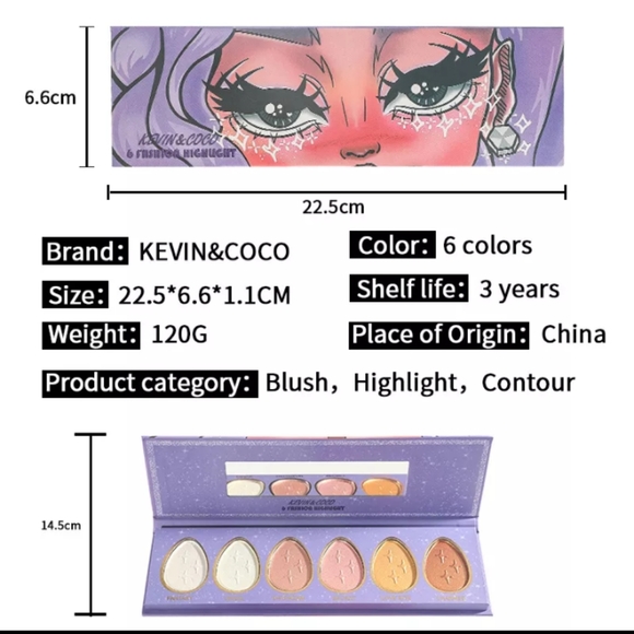 Kevin and Coco Highlighter & Bronzer - Picture 3 of 3